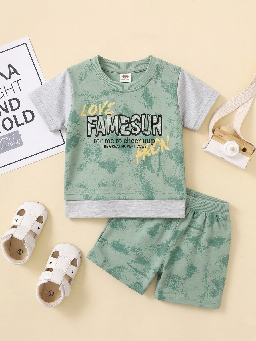 T-Shirt & Nicker - Green