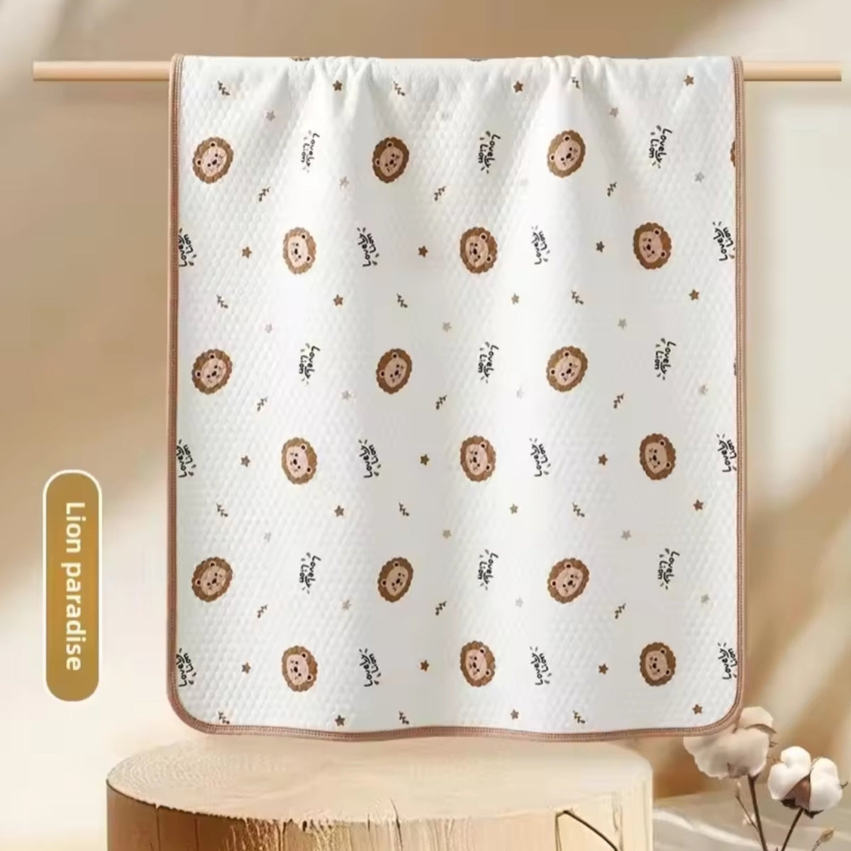Diaper Changing Mat - Lion