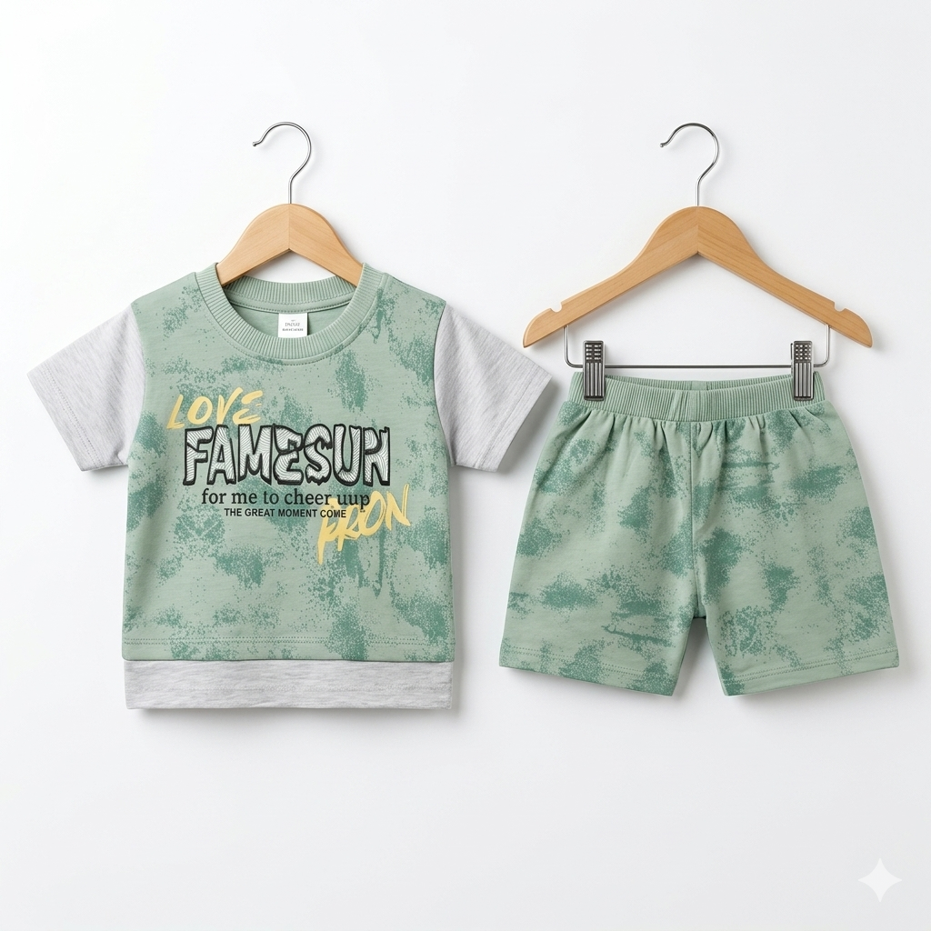 T-Shirt & Nicker - Green