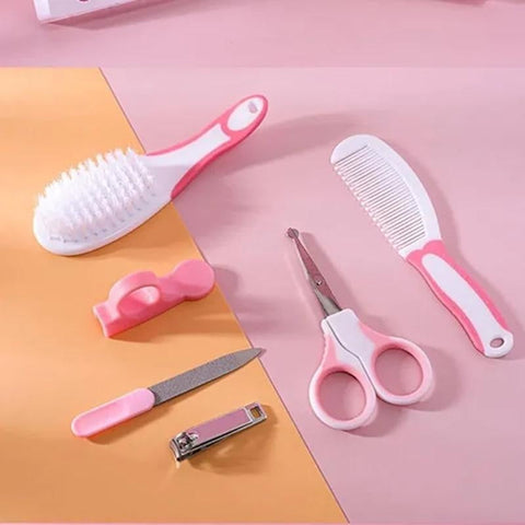 6 Pieces Baby Care Kit - Pink