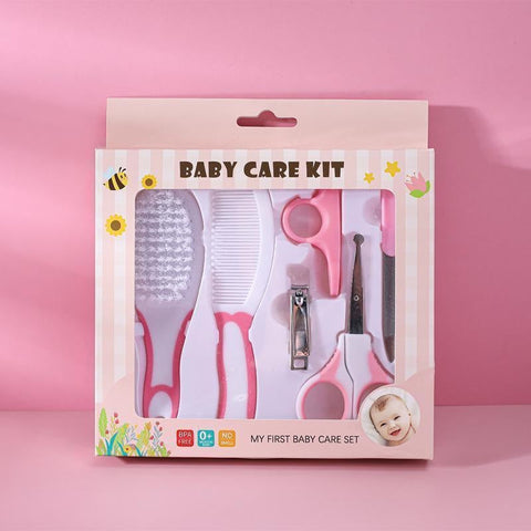 6 Pieces Baby Care Kit - Pink