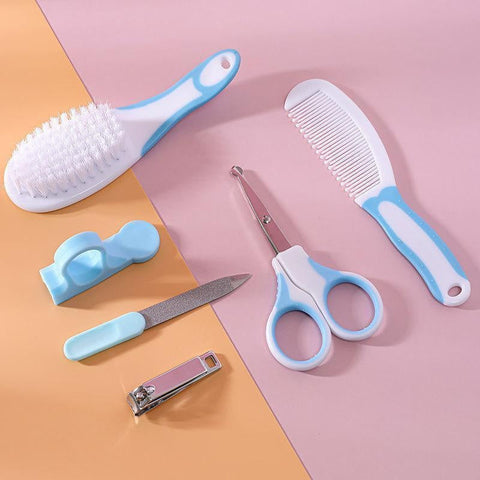 6 Pieces Baby Care Kit - Blue