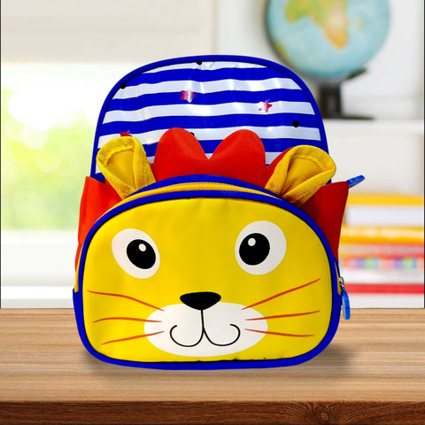 Baby School Bag - Cartoon Blue