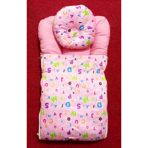 Carry Nest With Pillow - Red Alphabet