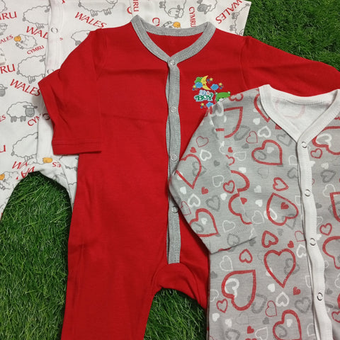 Pack of 3 Baby Rompers - R24014