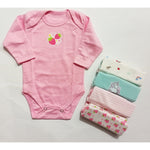 Pack of 5 Long Sleeve Bodysuits - BB24D1