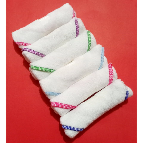 Pack of 6 Baby Face Towels - Little Baby