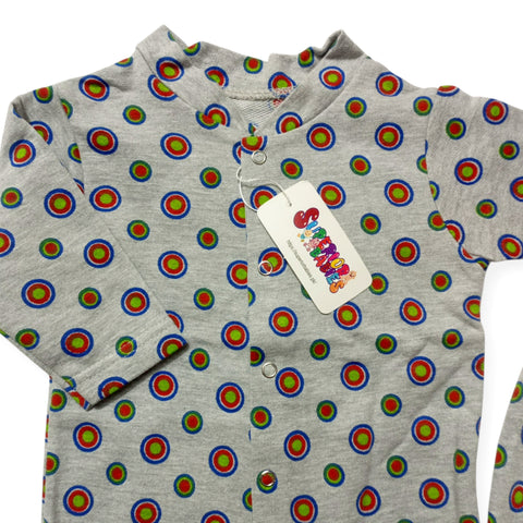 SB - Winter Night Suits - Gray Circles