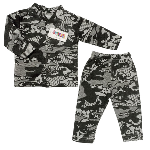 SB - Winter Night Suits - Black Camouflage