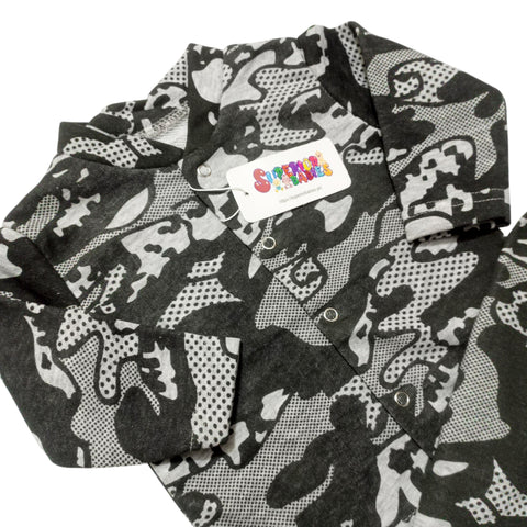SB - Winter Night Suits - Black Camouflage