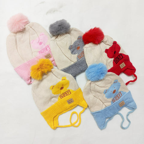 Winter Baby Caps - Bears