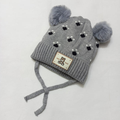 Winter Baby Caps - Bears