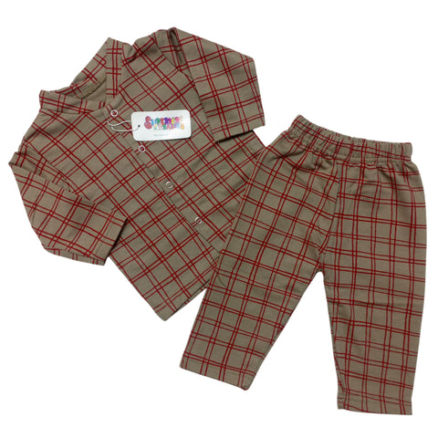 SB - Winter Night Suits - Red Lining
