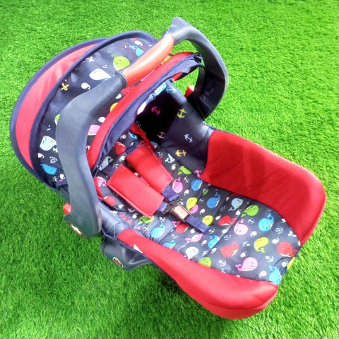 Jumbo Carry Cot - Blue - Design 2