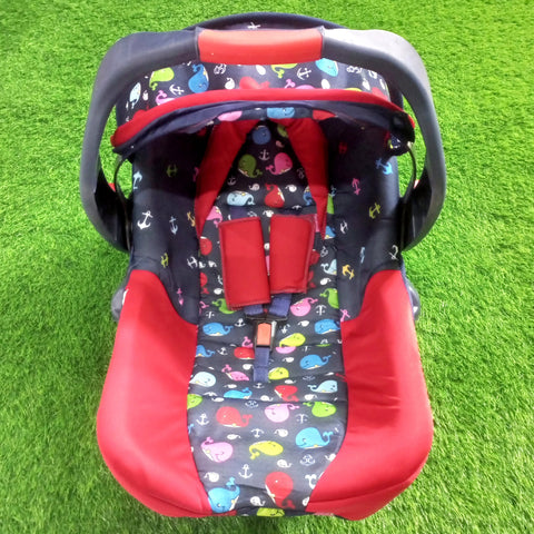 Jumbo Carry Cot - Blue - Design 2