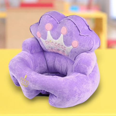 Baby Crown Floor Seat - Princess Purple