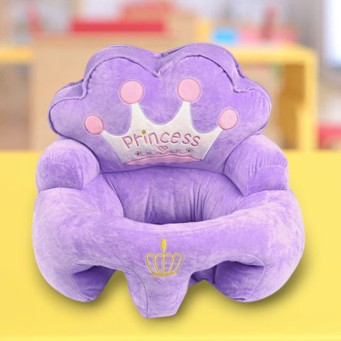 Baby Crown Floor Seat - Princess Purple