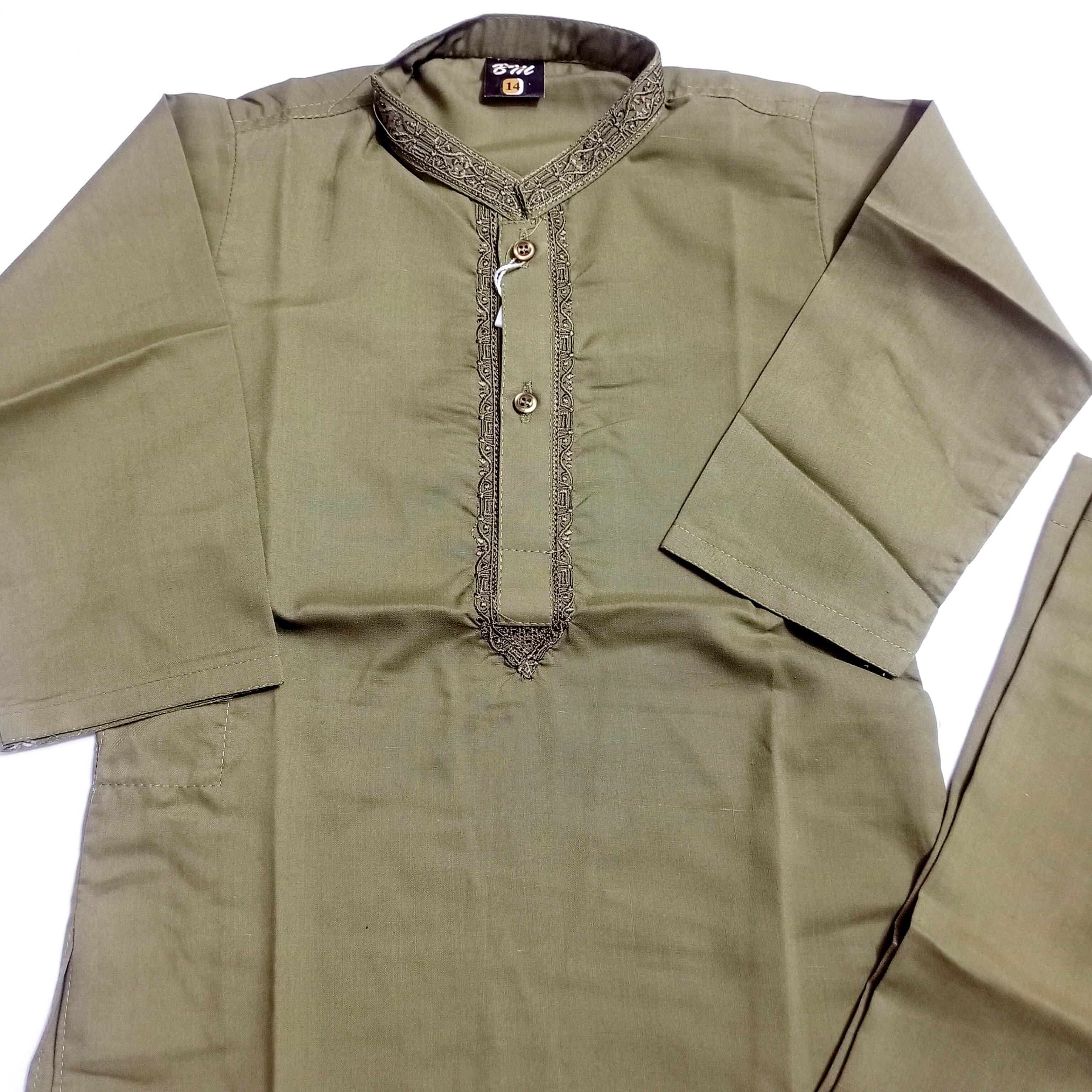 Kurta Shalwar - Wash N Wear - Design 2