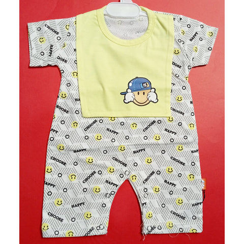 Baby Romper - Happy Yellow - D25