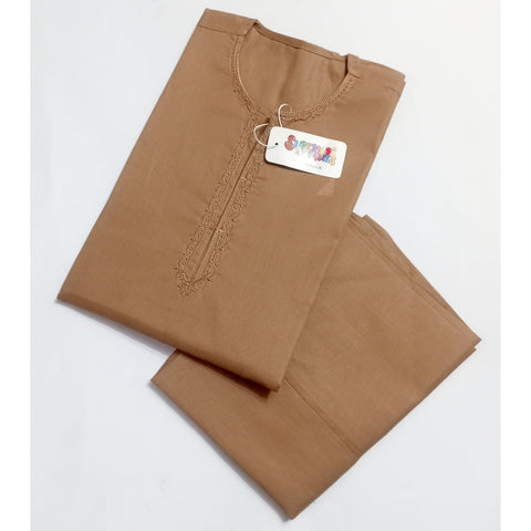 Kurta Shalwar - Brown - C22