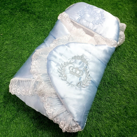 Silk Wrapping Style Carry Nest  - Crown Blue