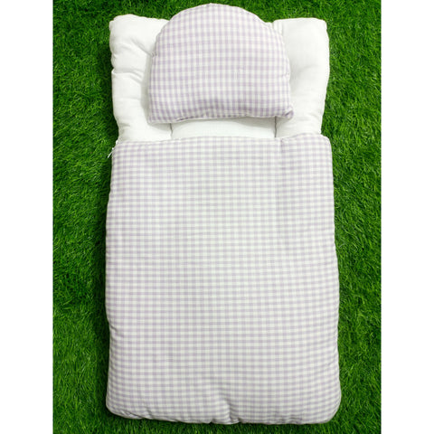 Carry Nest With Pillow - Purple Lining