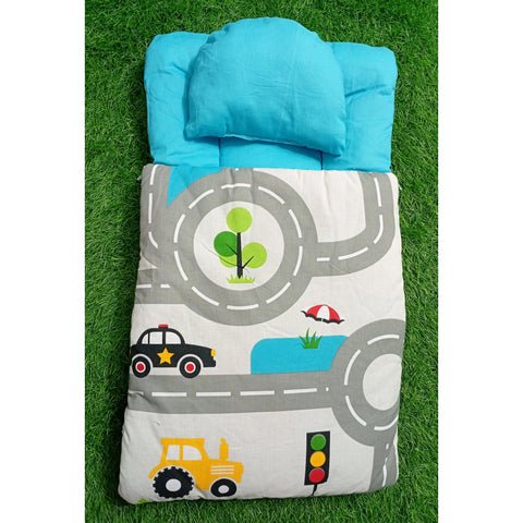 Carry Nest With Pillow - Roads