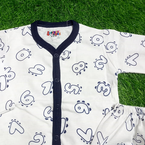 Summer Night Suit - 25 - Blue Numbers