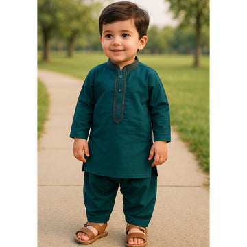 Kurta Shalwar - Wash N Wear - Design 4