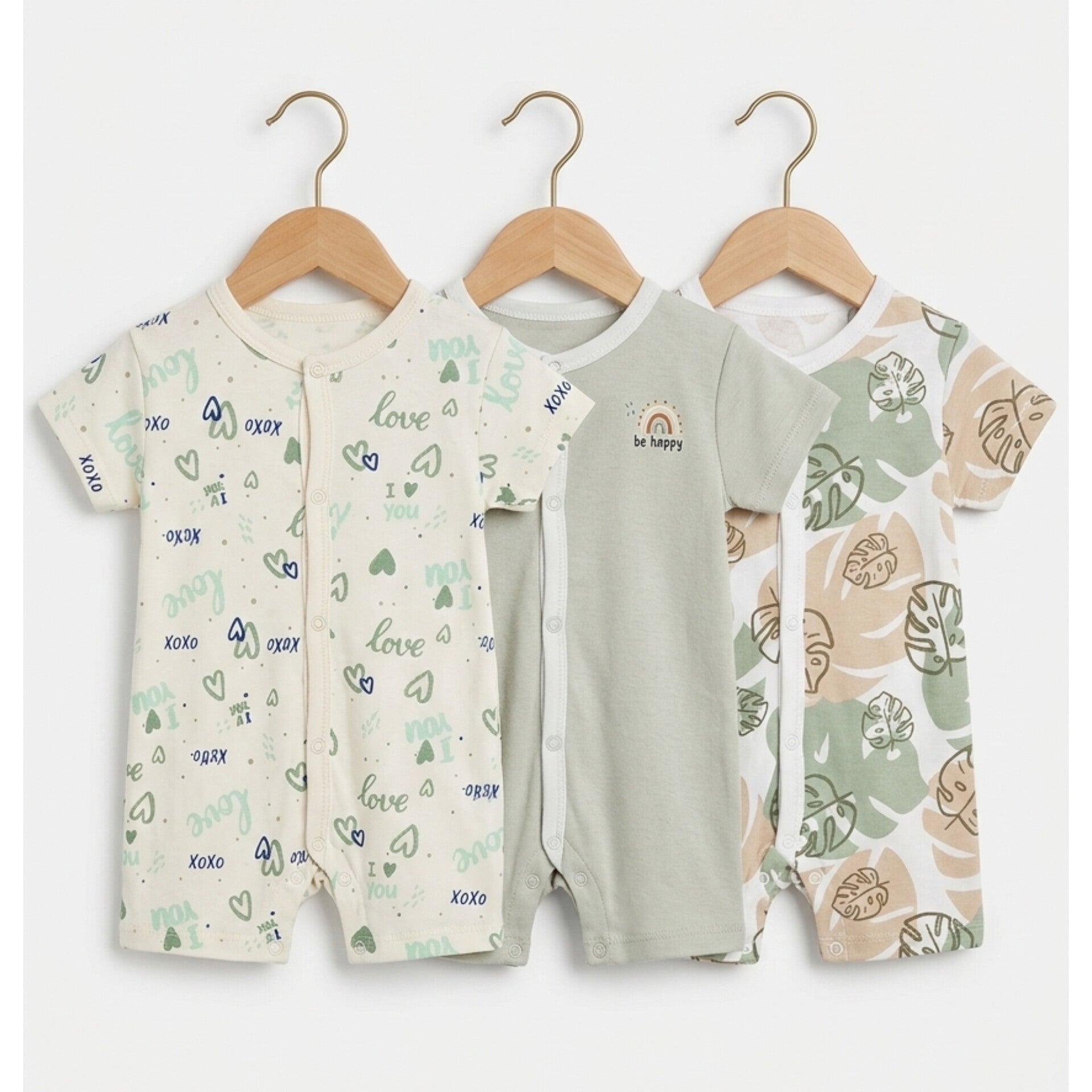 Short Leg Rompers - 26 - Design J1