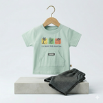 T-Shirt & Nicker - Vacation - Green