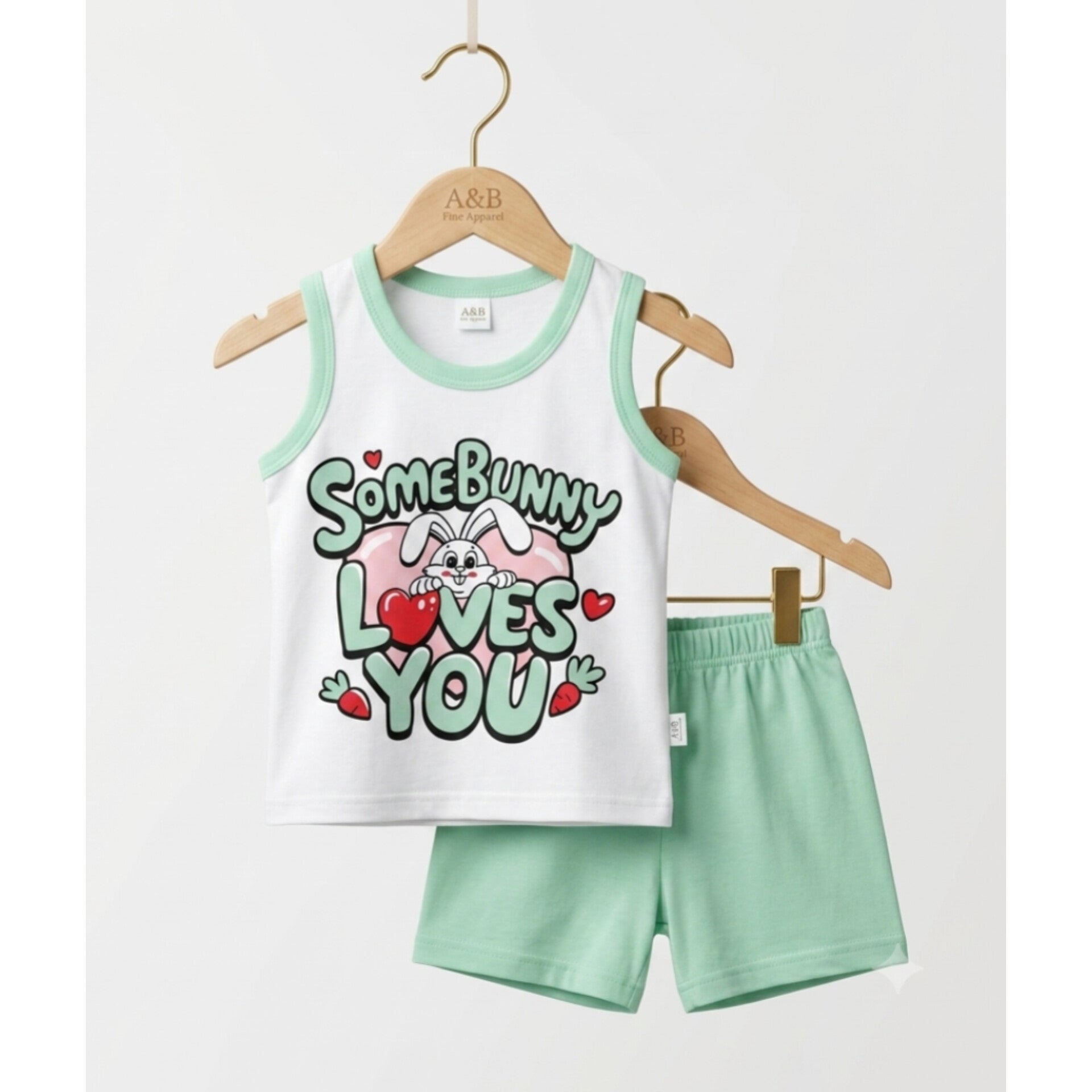 Pack of 3 - Cotton Jersey Sando & Short