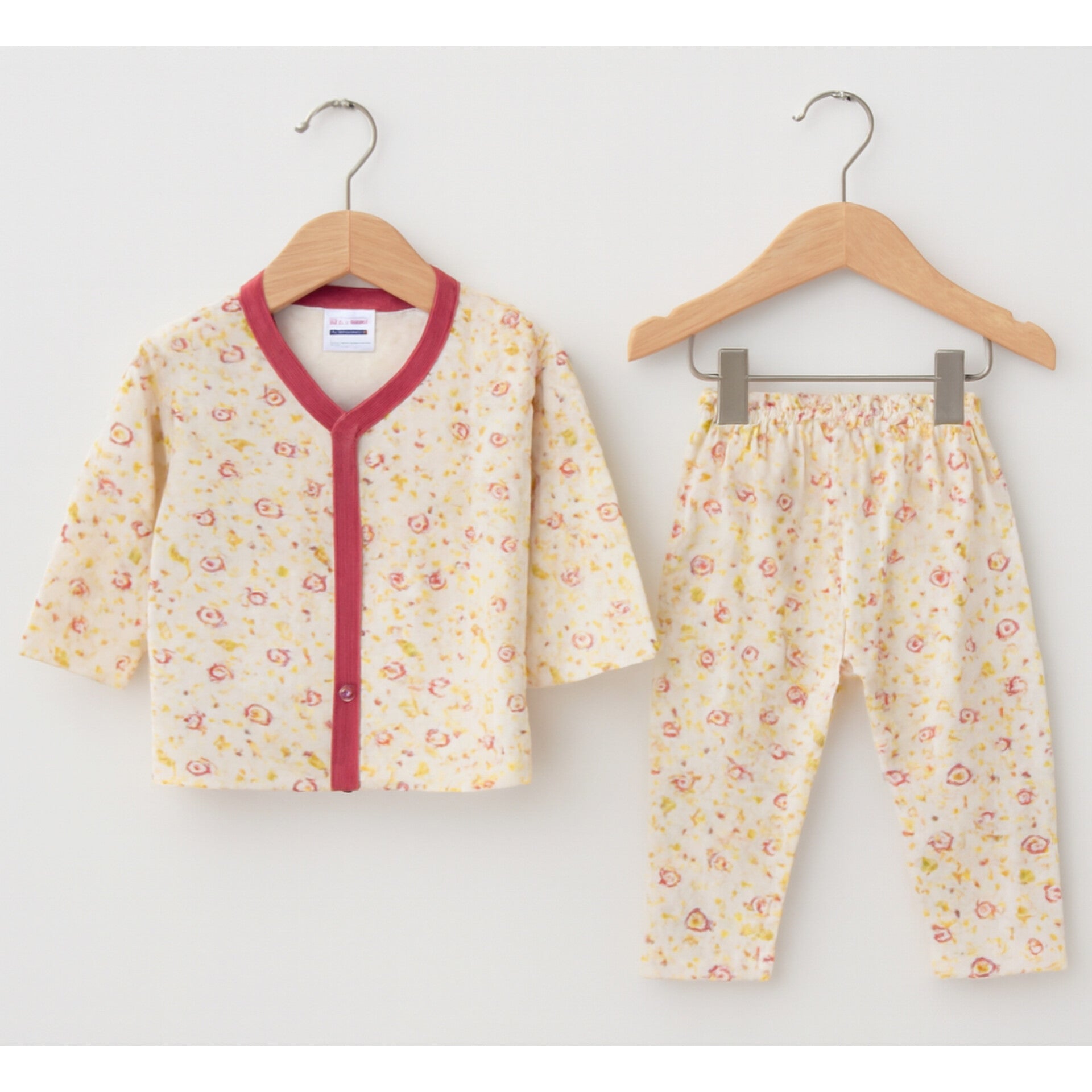 Summer Night Suit - Design 26 - Yellow Hearts